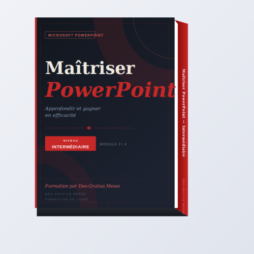 Maîtriser Microsoft PowerPoint (niveau intermédiaire